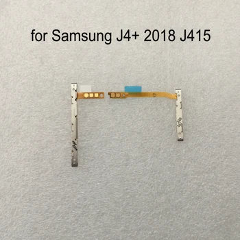 Samsung Galaxy J4 Plius 2018 J4+ J415 J415F J415FN J415G Originalus Telefonas Būsto Naujas Galios garso Mygtuką Pusėje Klavišą Flex Kabelis