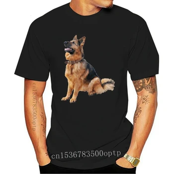 Naujas Vokiečių Aviganis T-Shirt Šuo Mielas Viršuje Gyvūnų Mylėtojas Mažylis Marškinėliai