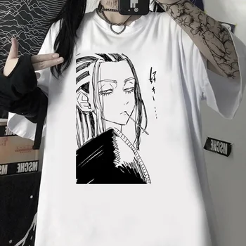 Wakasa Imaushi Draugais Tokijo Avenger Grafinis T-shirt Mados prarasti unisex trumpas rankovės gatvės vyriškų drabužių, negabaritinių marškinėliai