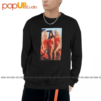 Baywatch Gelbėtojų Paplūdimio Babes Pamela Anderson Carmen Electra Palaidinukė Megztinis Marškinėliai Viršuje Retro Karšti Pasiūlymai