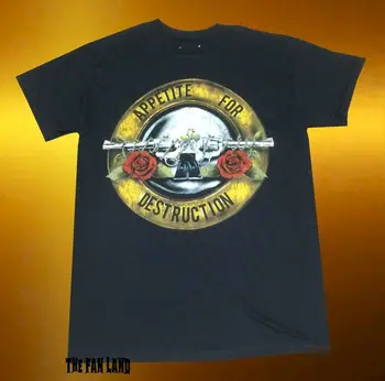 Naujas Guns N Roses, Logotipas Vyrų 1988 Apetitas Sunaikinimo GNR Vintage Marškinėliai