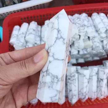 Natūralus Baltas Turkis Taško Crystal Healing Kallaite Energijos akmuo, Natūralus Kvarco Namų Dekoro Reiki Poliruoti Amatai