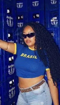 Y2K moteriški marškinėliai Laiškas Išspausdintas Gotikos Prarasti Streetwear Seksualus Vasarą Brazilijos Sporto marškinėliai Mados Paprasta Asmenybė