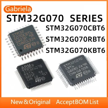 STM32G070CBT6 STM32G070RBT6 STM32G070KBT6 ARM Cortex-M0 64MHz Flash atmintis: 128K@x8bit RAM: 36KB MCU