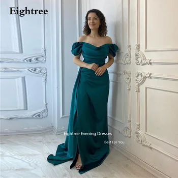 Eightree Smaragdas Žalia Seksualus Vakaro Suknelės Nuo Peties Undinė Dėmių Aukštos Ritininės Grindų Ilgis Oficialus Suknelės 2023