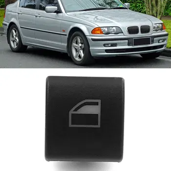 BMW 3 Serija E46 97-20 61318381514 Stiklo Jungiklio Mygtuką viršelyje L Arba R nustatymo mygtukas Mygtukas Dalys