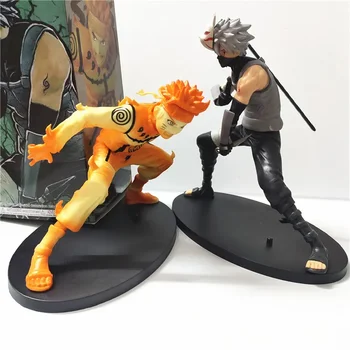 PVC Anime Naruto Pav Hatake Kakashi Uzumaki Lėlės Modelio Veiksmų Skaičius, Statula Papuošalai Animacinis Žaislas Vaikams Gimtadienio Dovanos
