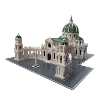 SS-15896 Garsaus Miesto Barokine Katedra Surinkti Sujungimas Building Block Modelis 13304 Dalys Suaugusiųjų Vaikų Gimtadienio Žaislą Dovanų