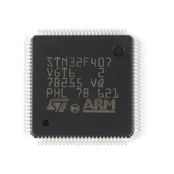 1pcs/daug Naujos originalios STM32F407ZGT6 LQFP-144 168MHz 1024KB mikrovaldiklis vieno lusto mikrokompiuteris sandėlyje